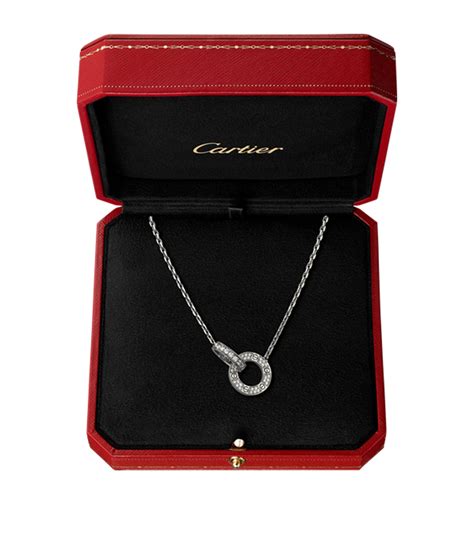 cariter necklace|cartier love necklace.